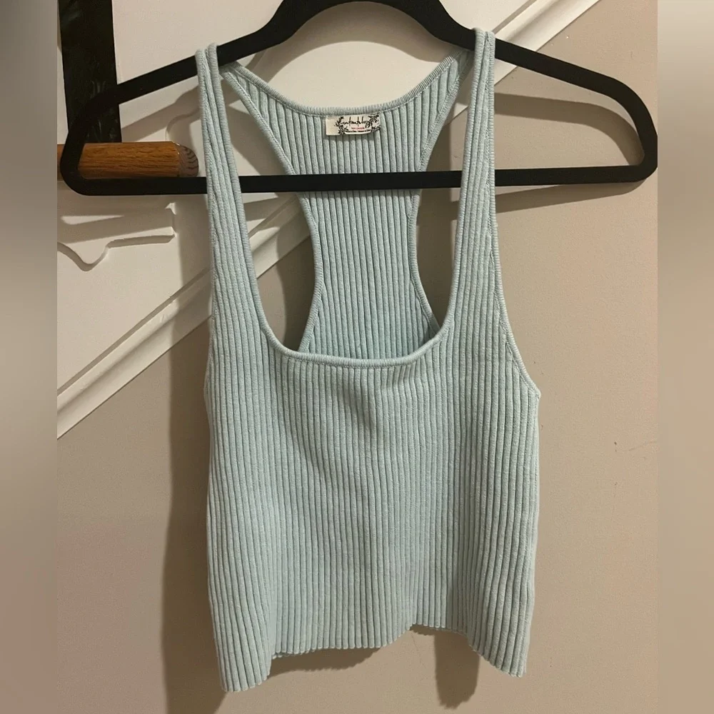 Free People Ribbed Tank Top - Picture 3 of 7
